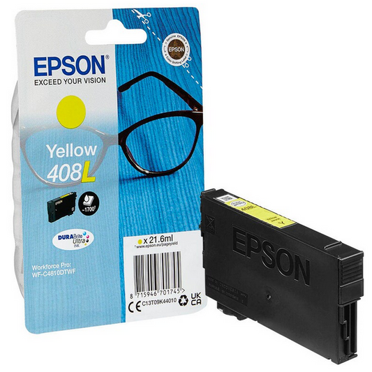 EPSON 408L / T09K4 gelb Druckerpatrone – Original, 21,6 ml, bis 1.700 Seiten