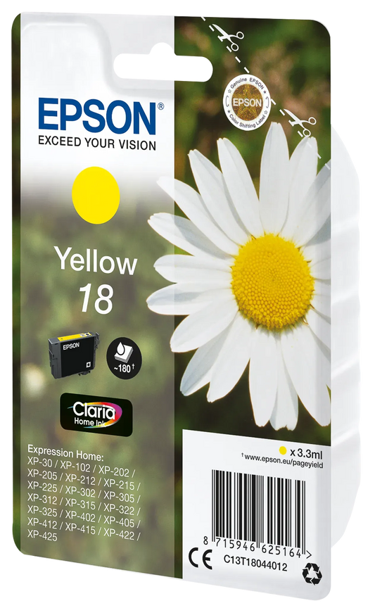 EPSON 18 / T1804 gelb Tintenpatrone