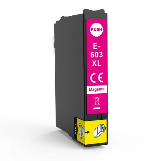 1 XL kompatible Druckerpatrone von Wechselfaul als Ersatz für Epson 603XL magenta