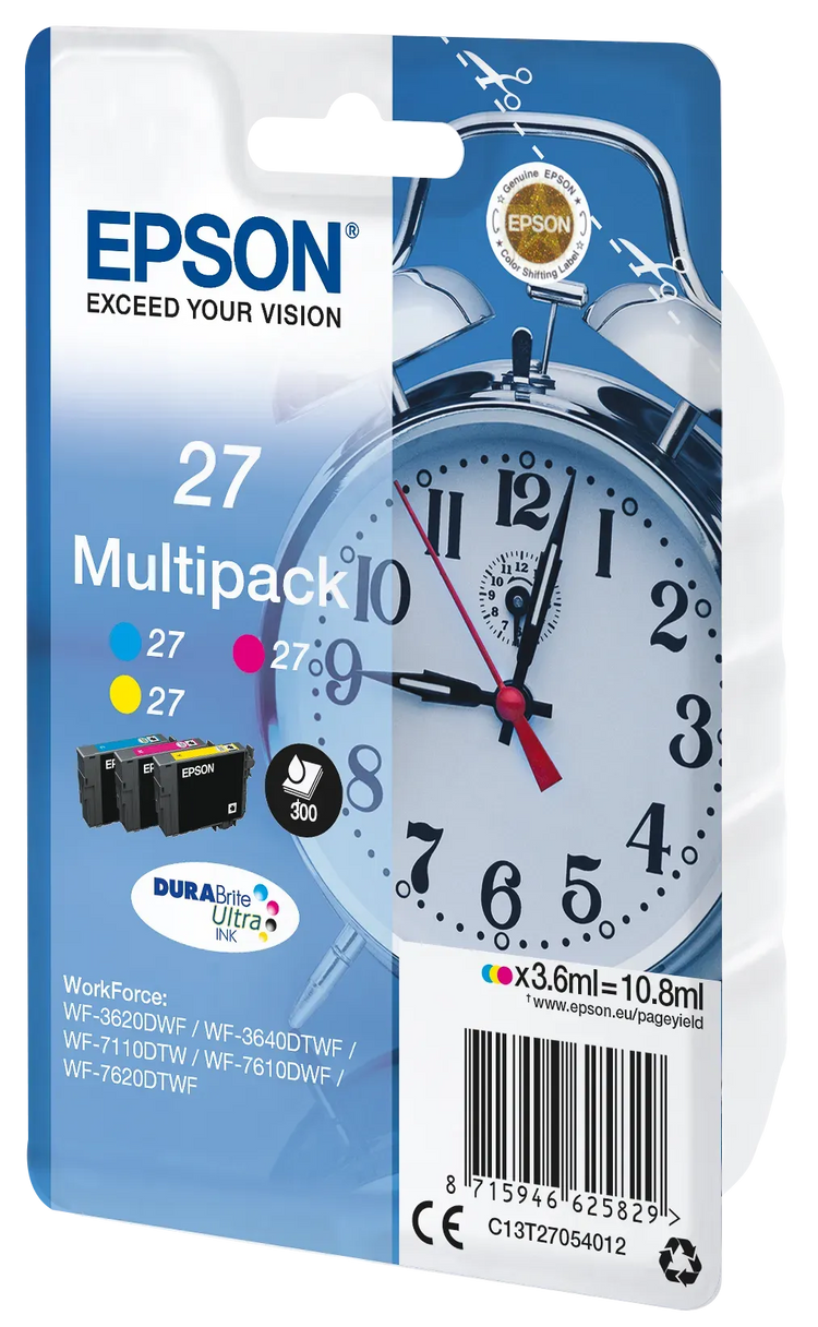 Epson T2705 cyan, magenta, gelb