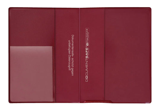 VELOFLEX Dokumentenhülle Document Safe®ePass Schutzhülle rot