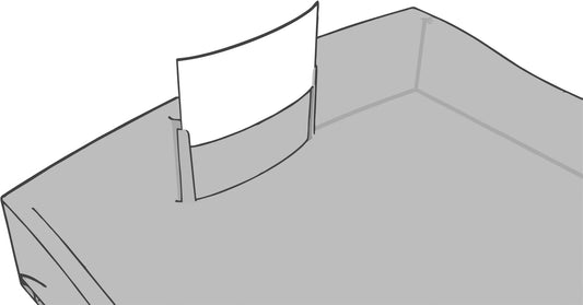 HAN Schubladenbox Impuls transparent DIN C4 mit 4 Schubladen