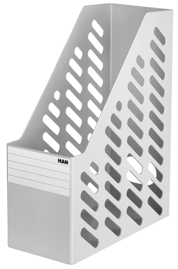 2 HAN Stehsammler Klassik XXL 1603-11 lichtgrau Kunststoff, DIN C4