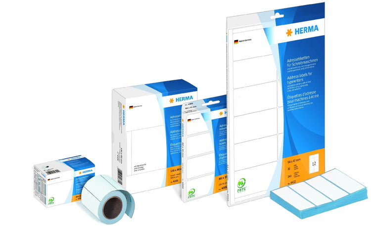 420 HERMA Adressetiketten 4441 weiß
