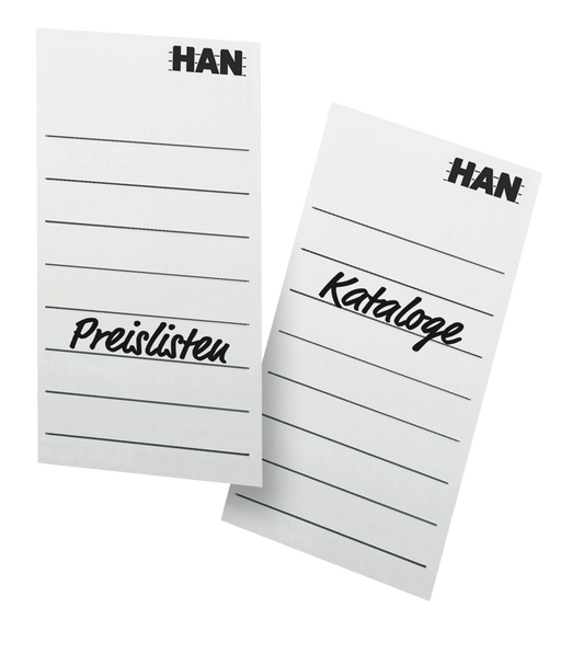8 HAN Beschriftungsetiketten weiß WP