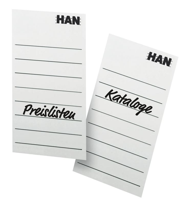 8 HAN Beschriftungsetiketten weiß WP