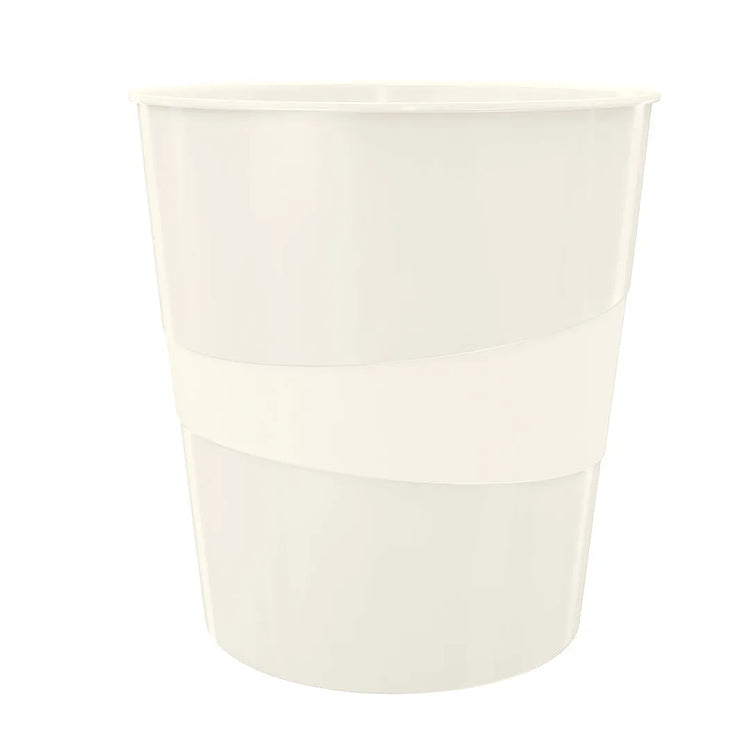 LEITZ WOW Duo Colour Papierkorb 15,0 l weiß