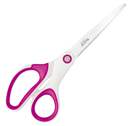 LEITZ Schere WOW Titan 20,5 cm pink-weiß