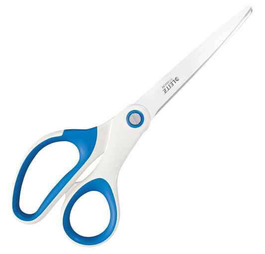 LEITZ Schere WOW Titan 20,5 cm blau -weiß