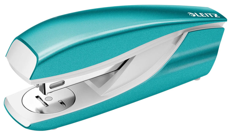 LEITZ Heftgerät NeXXt 5502 WOW eisblau-metallic