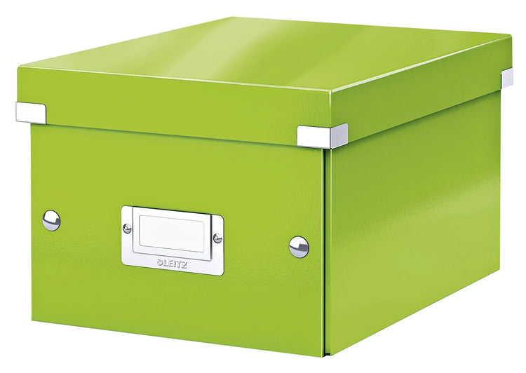 LEITZ Click & Store Aufbewahrungsbox 7,4 l grün 21,6 x 28,2 x 16,0 cm Format: DIN A5 quer