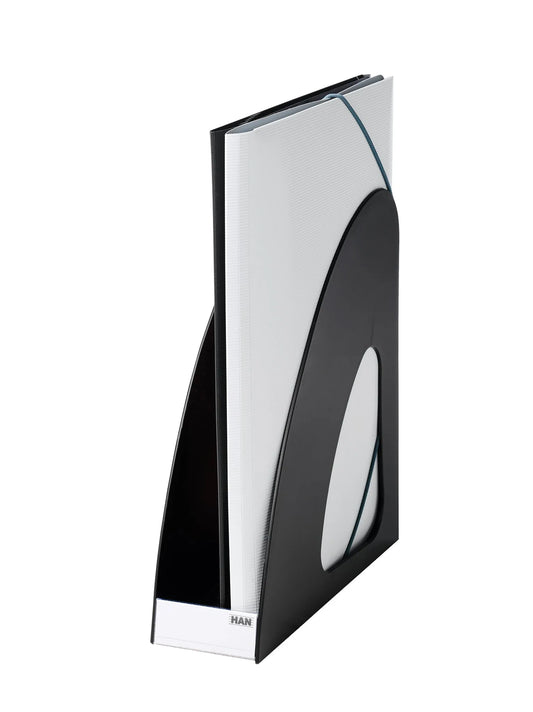 HAN Stehsammler Re-LOOP 16218-913 schwarz Kunststoff, DIN C4