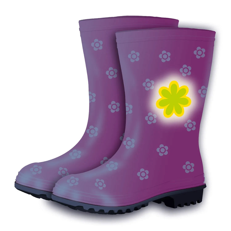 5 HERMA reflektierende Aufkleber Blumen und Herzen