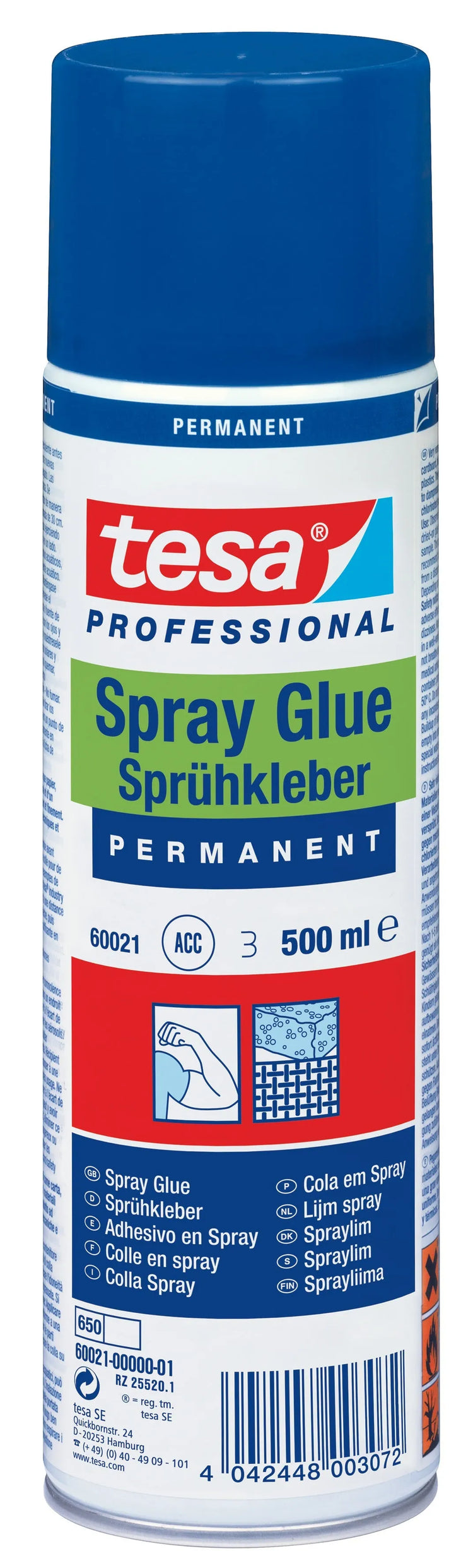 tesa Permanent Sprühkleber 500,0 ml