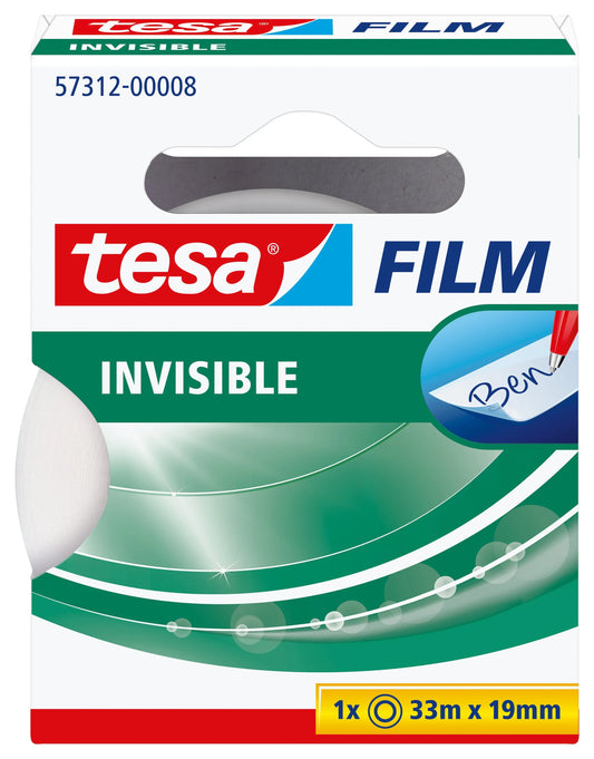 tesa INVISIBLE Klebefilm matt 19,0 mm x 33,0 m 1 Rolle