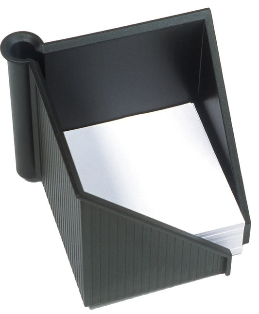 helit Zettelbox Linear schwarz inkl. Notizzettel