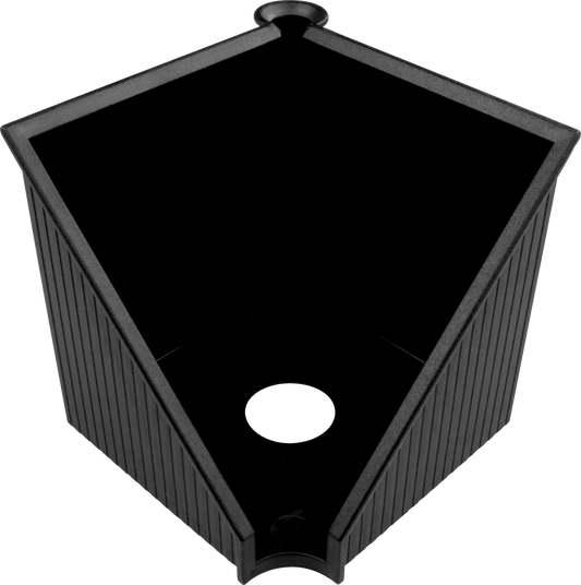 helit Zettelbox Linear schwarz inkl. Notizzettel