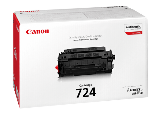 Canon 724 BK schwarz Toner