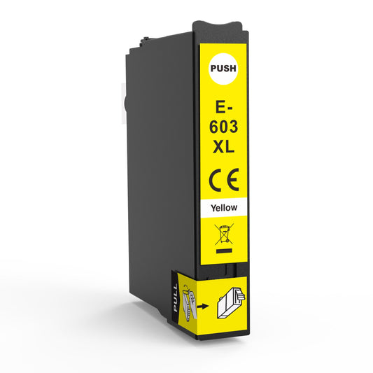 1 XL kompatible Druckerpatrone von Wechselfaul als Ersatz für Epson 603XL yellow