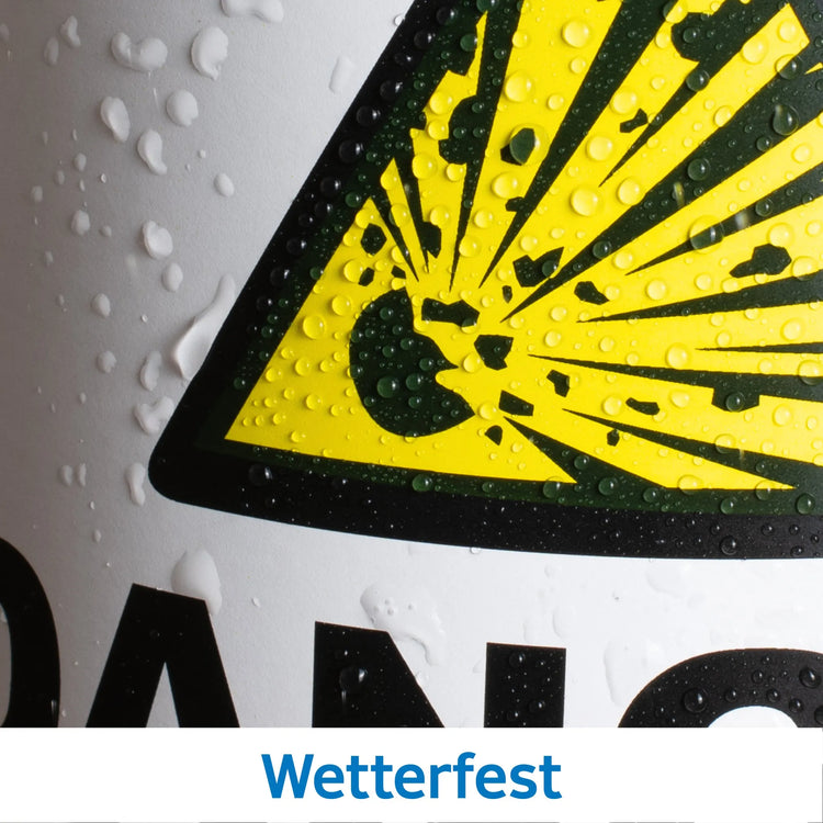 wetterfeste Etiketten
