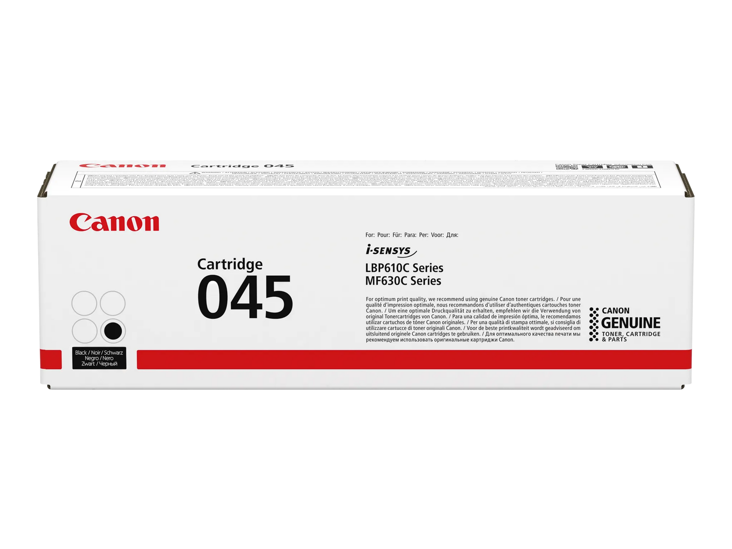 Canon 045 BK schwarz Toner