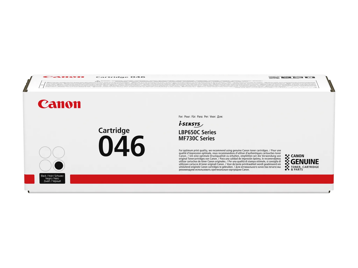 Canon 046 BK schwarz Toner