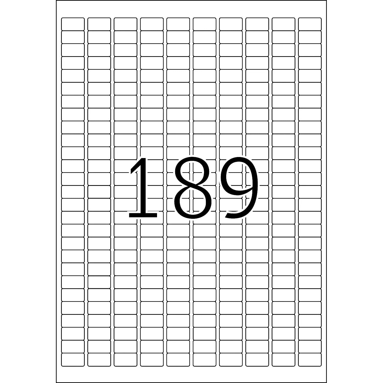 4.725 HERMA Etiketten 10001 weiß