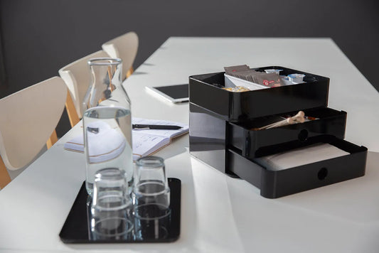 HAN Schubladenbox Smart Box plus ALLISON schwarz DIN A5 mit 3 Schubladen