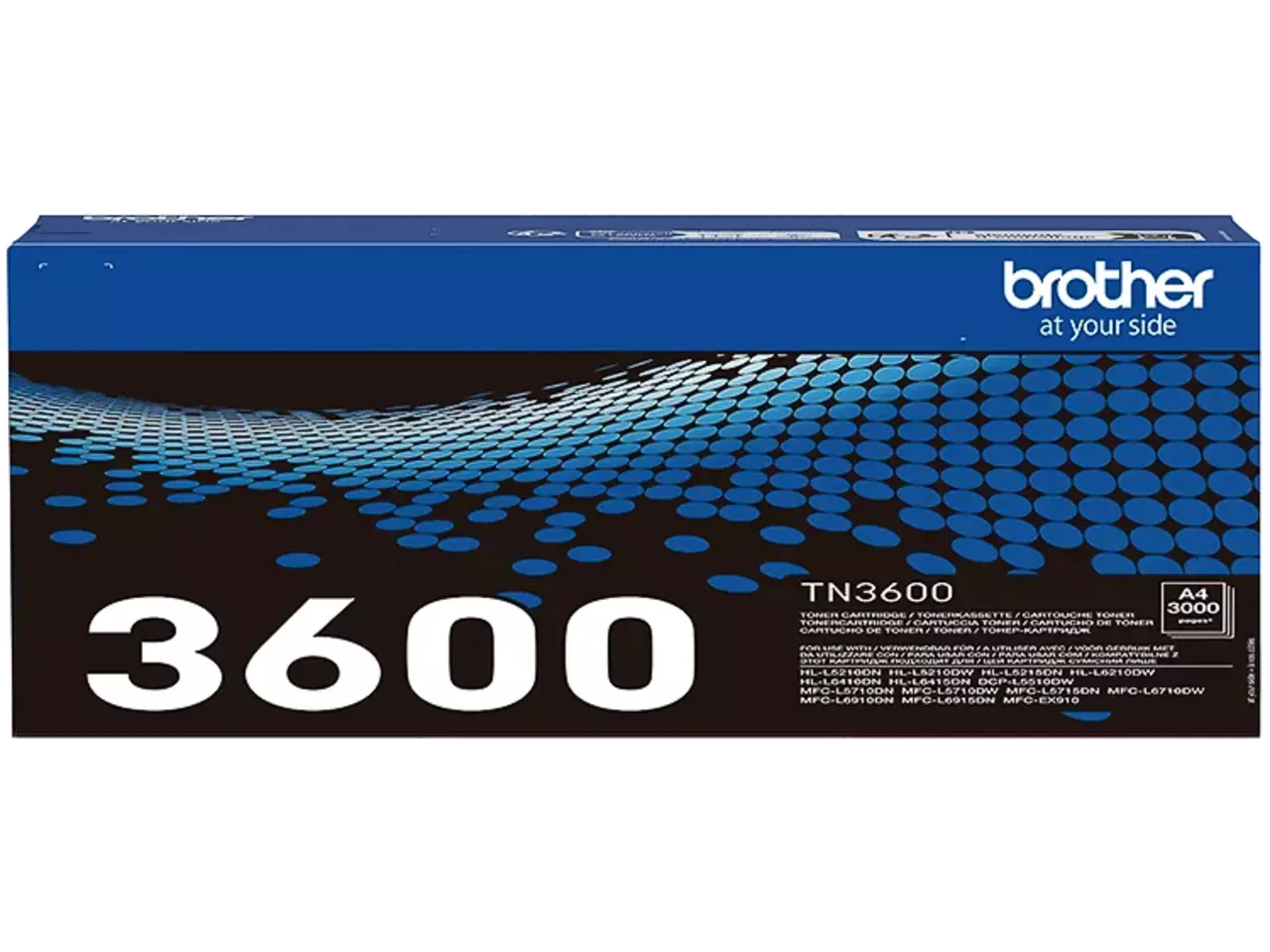 brother TN-3600 Toner schwarz, ca. 3.000 Seiten, Original