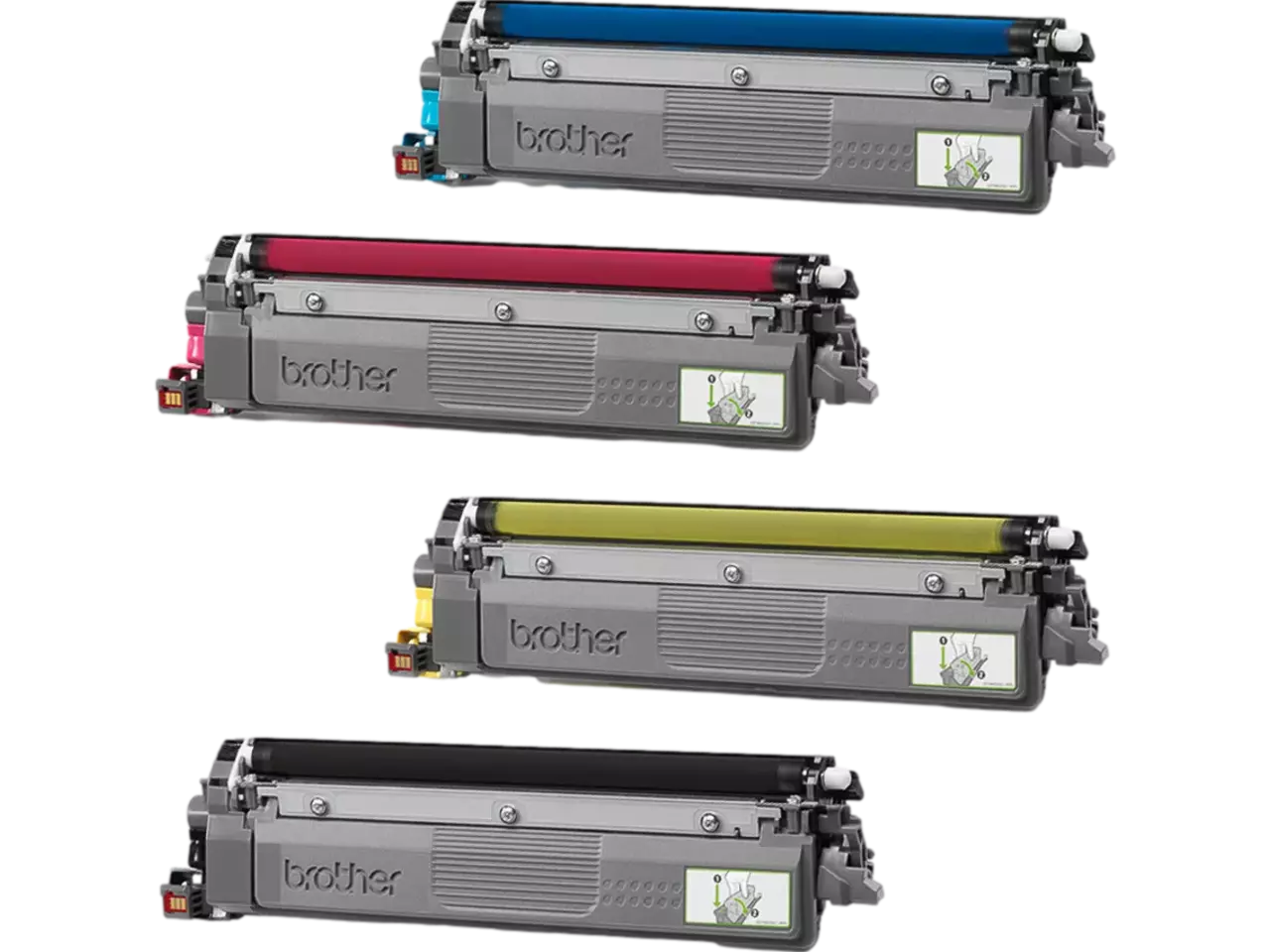 Brother TN-248VAL Toner 4er-Set Schwarz/Cyan/Magenta/Gelb – Original, 4x 1.000 Seiten