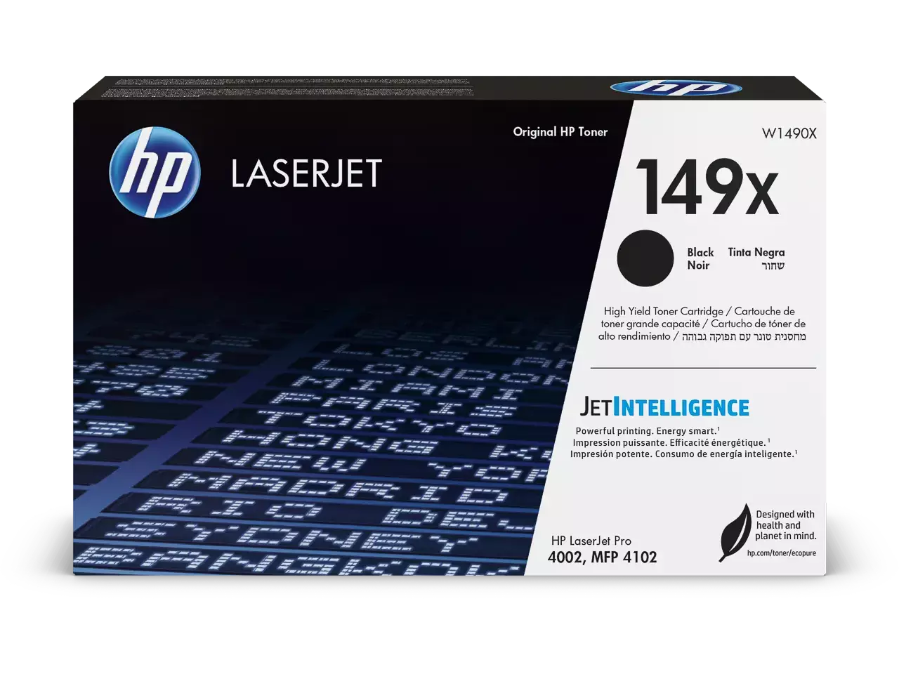 HP 149X (W1490X) Tonerkartusche Schwarz – Original, 9.500 Seiten für HP LaserJet Pro 4002 & MFP 4102