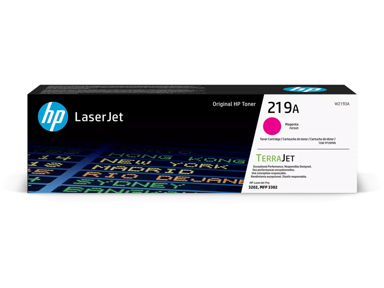 HP 219A (W2193A) Tonerkartusche Magenta – Original HP, 1.200 Seiten für LaserJet Pro 3202 & 3302