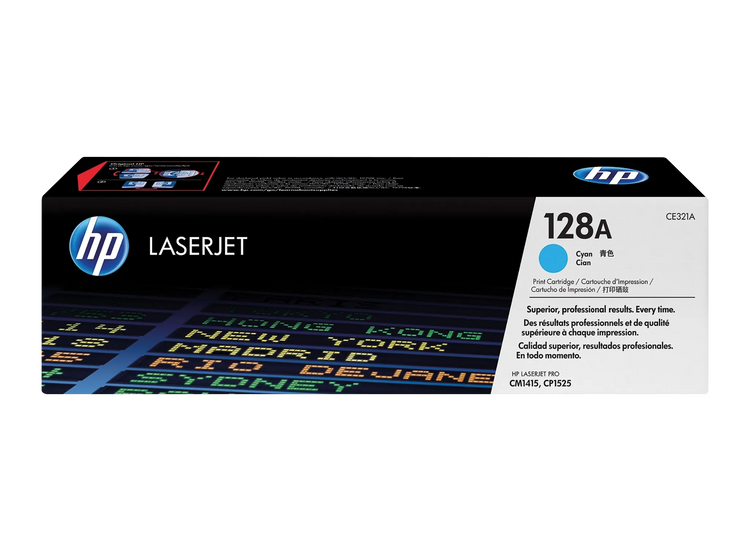 HP 128A (CE321A) cyan Tonerkartusche