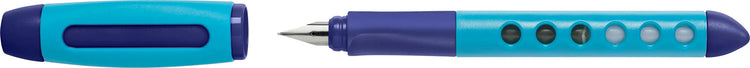 FABER-CASTELL Scribolino Patronenfüller blau A (für Anfänger)  für Linkshänder
