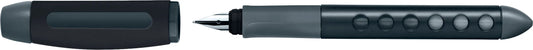 FABER-CASTELL Scribolino Patronenfüller schwarz A (für Anfänger) für Linkshänder