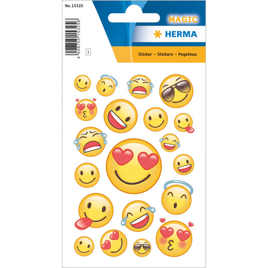 HERMA Aufkleber 15325 Smiley