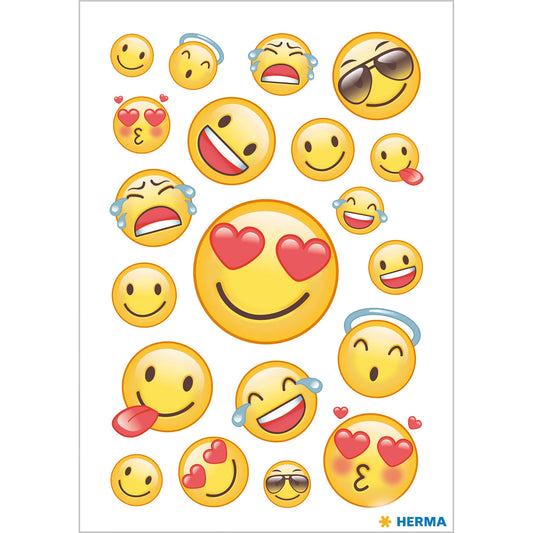 HERMA Aufkleber 15325 Smiley