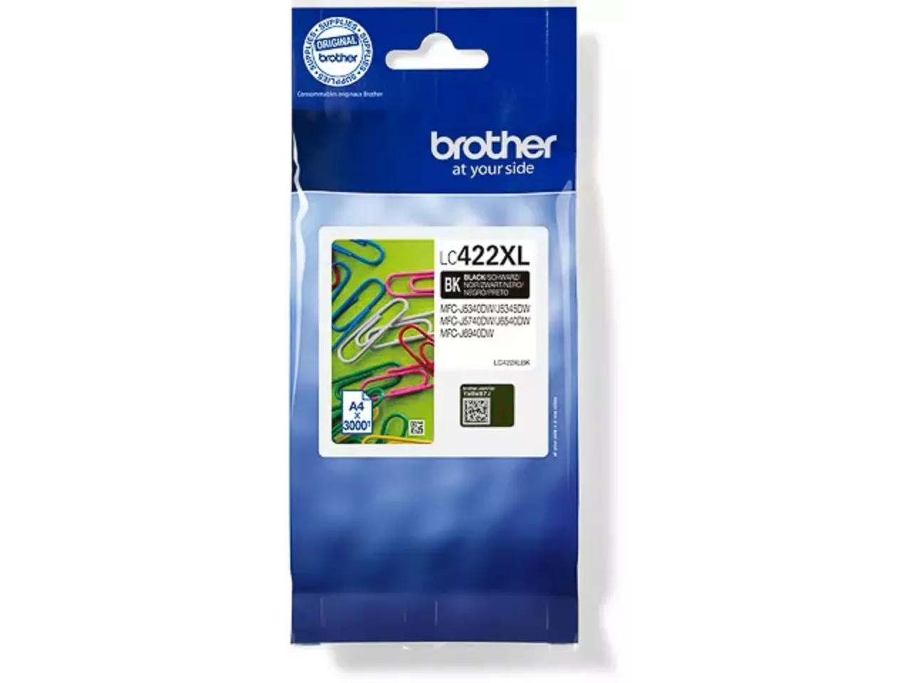 Brother LC-422XLBK Schwarz Druckerpatrone – Original XL | 3.000 Seiten | MFC-J-Serie
