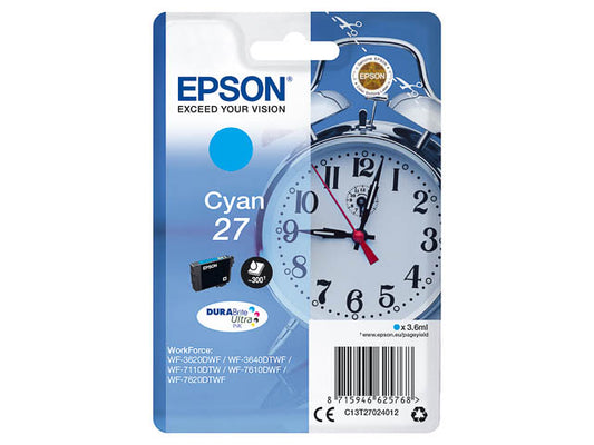 EPSON 27 / T2702 cyan Druckerpatrone
