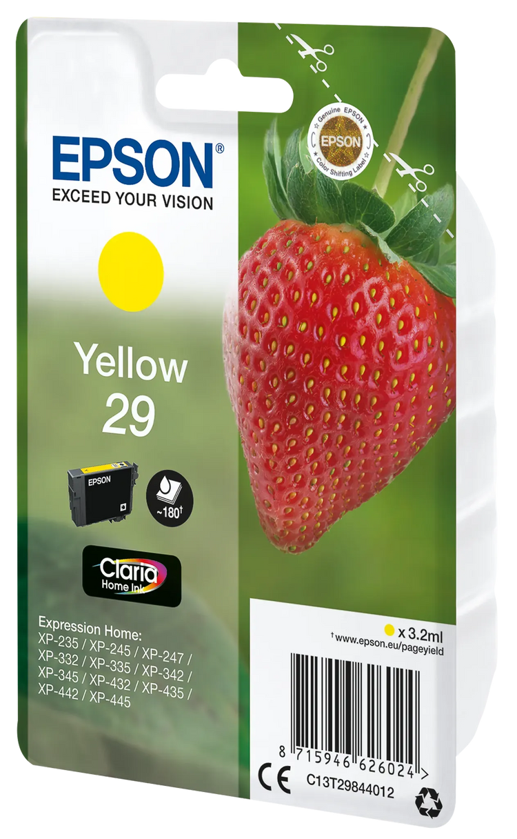 EPSON 29 / T2986 t2981 t2982 t2983 t2984 T2996 t2991 t2992 t2993 t2994  freie Auswahl