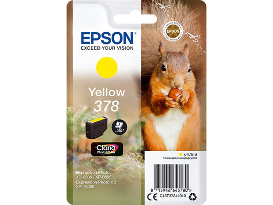 EPSON 378 T37844 Eichhörnchen, gelb Druckerpatrone