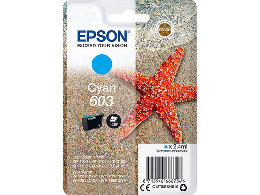 EPSON 603/T03U2 cyan Druckerpatrone