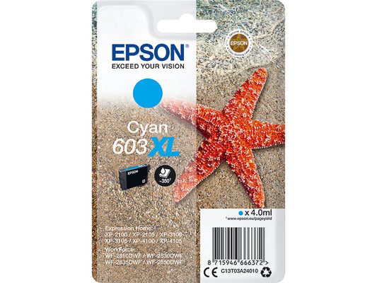 EPSON 603XL/T03A2 cyan Druckerpatrone