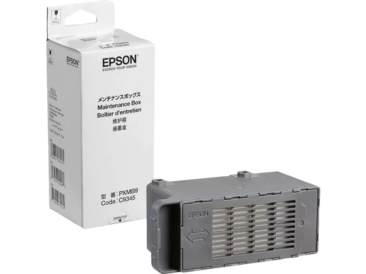 EPSON C934591 Resttintenbehälter (C12C934591) – Original Ersatzteil für EcoTank & WorkForce