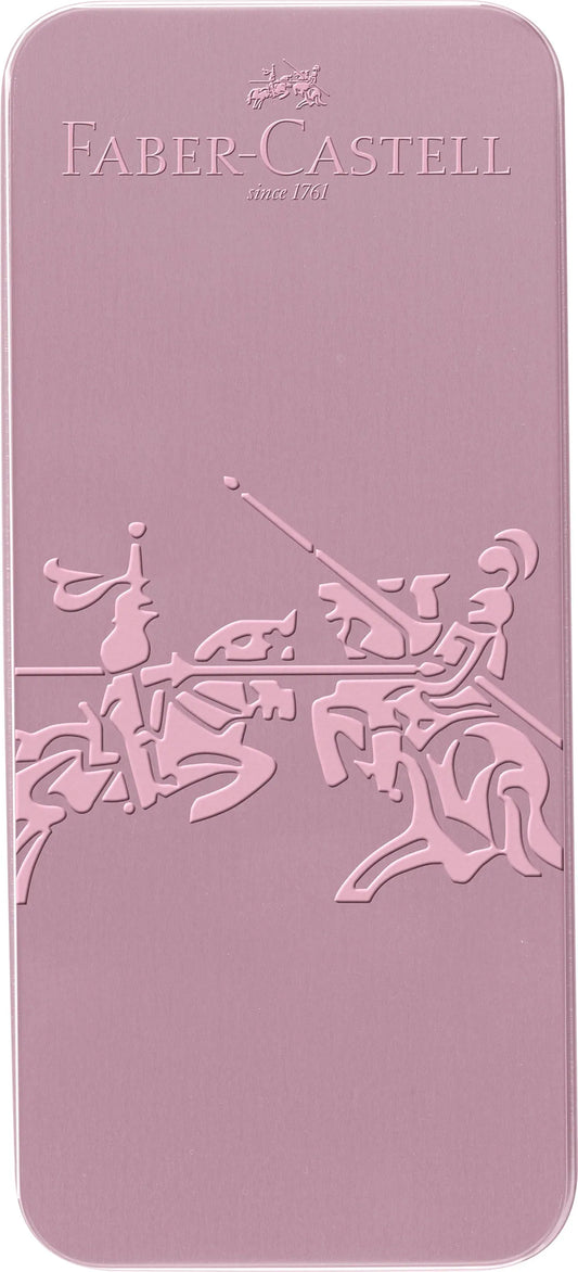 FABER-CASTELL Schreibset Grip 2010 rose shadows im Geschenketui