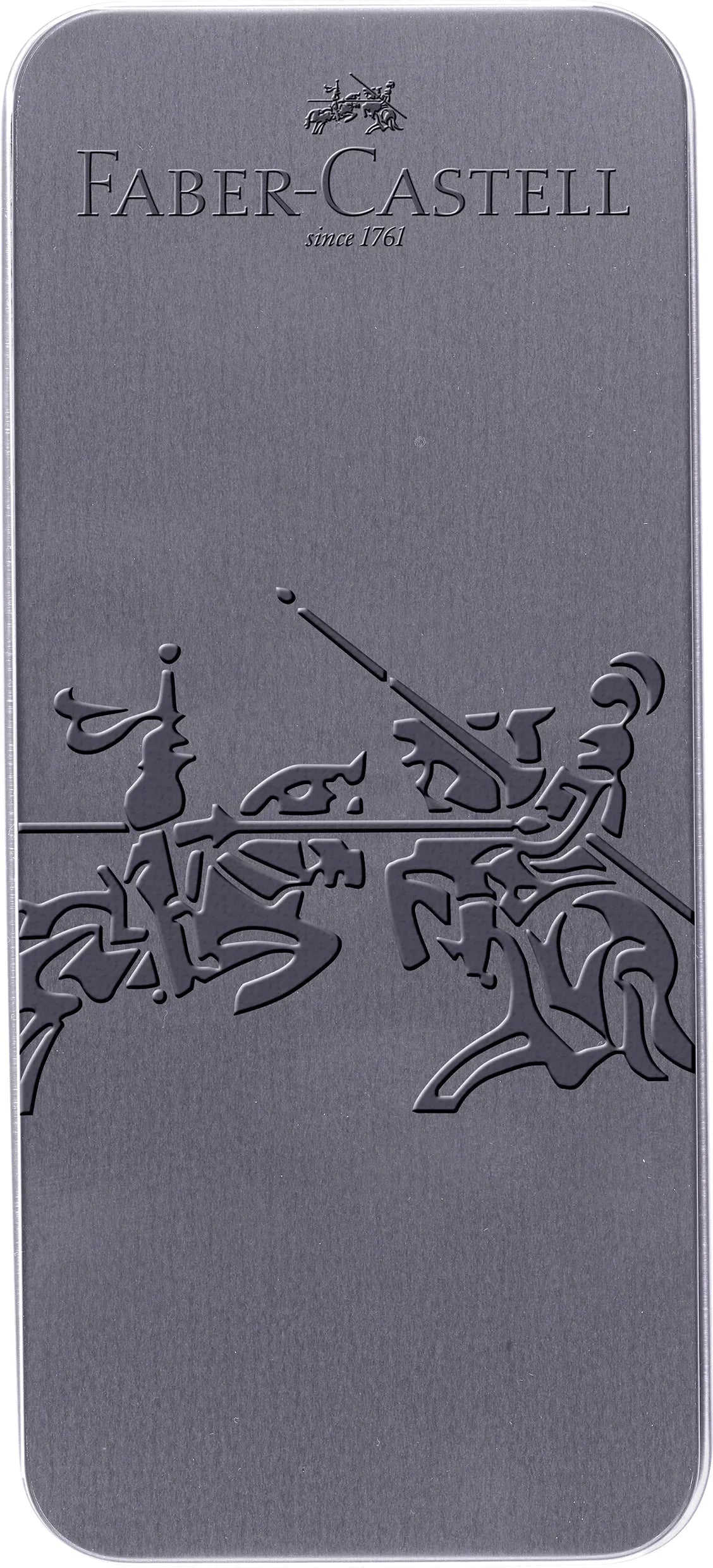 FABER-CASTELL Schreibset Grip 2010 dapple gray im Geschenketui