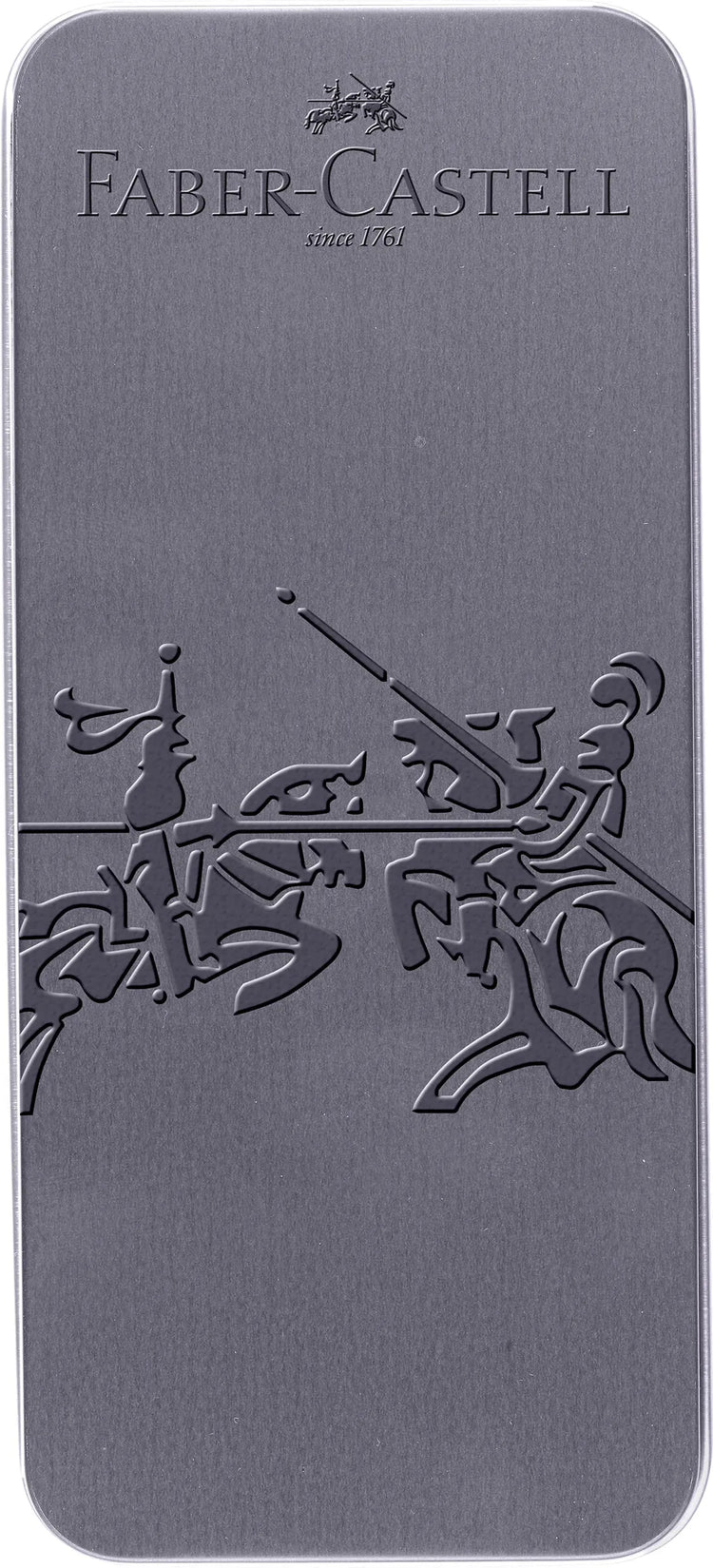 FABER-CASTELL Schreibset Grip 2010 dapple gray im Geschenketui