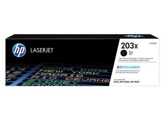 HP 203X (CF540X) schwarz Tonerkartusche