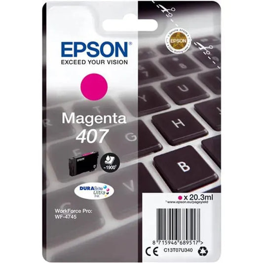 EPSON 407 / T07U3 magenta Tintenpatrone