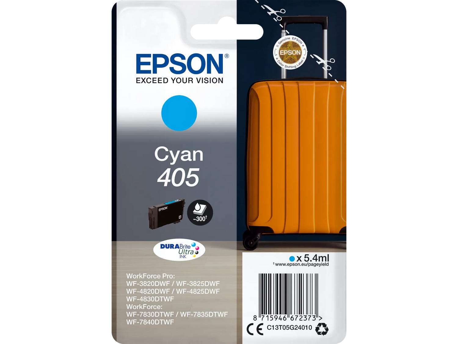 Epson Druckerpatronen 405 405XL 405XXL frei Farbwahl